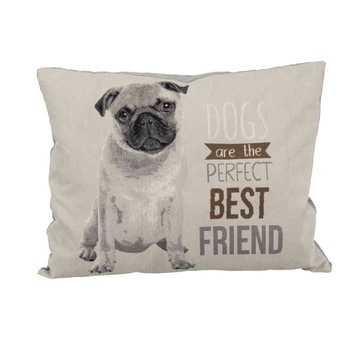Perna Trixie Chipo Cu Motiv Pug Pentru Caini 60 × 48 cm Gri 38080 Perna Trixie Chipo Cu Motiv Pug Pentru Caini 60 × 48 cm Gri 38080