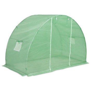 Sera, vidaXL, Polietilena, 4,5 m2, 300 x 150 x 200 cm, Verde Sera, vidaXL, Polietilena, 4,5 m2, 300 x 150 x 200 cm, Verde
