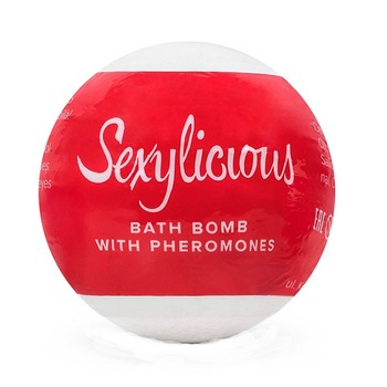 Bila efervescenta de baie cu feromoni Sexy Obsessive 100 gr Bila efervescenta de baie cu feromoni Sexy Obsessive 100 gr