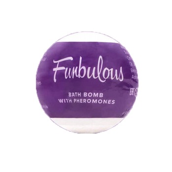 Bila efervescenta de baie cu feromoni Fun Obsessive 100 gr Bila efervescenta de baie cu feromoni Fun Obsessive 100 gr
