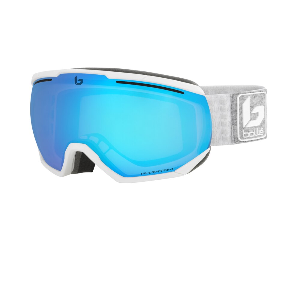Ochelari schi Bolle Northstar Matte White & Grey Phantom Vermillon Blue
