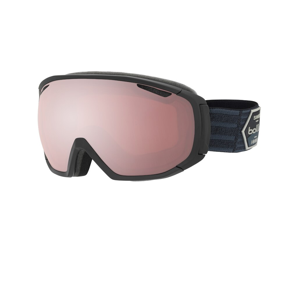 Ochelari schi Bolle Tsar Matte Black Patch Vermillon Gun