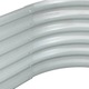 Градинска висока леха vidaXL, 160x80x44 см, поцинкована стомана, сребро, 6.62 kg