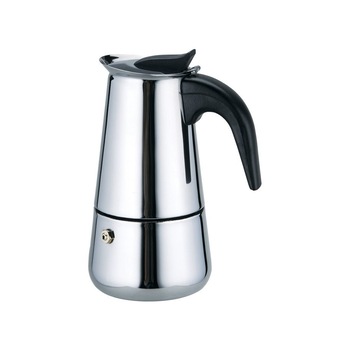 Espressor pentru aragaz Elekom, Inox, Argintiu, 350 ml Espressor pentru aragaz Elekom, Inox, Argintiu, 350 ml