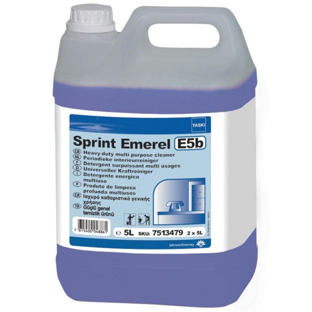 Detergent concentrat pentru toate suprafetele lavabile Taski Sprint Emerel 5L