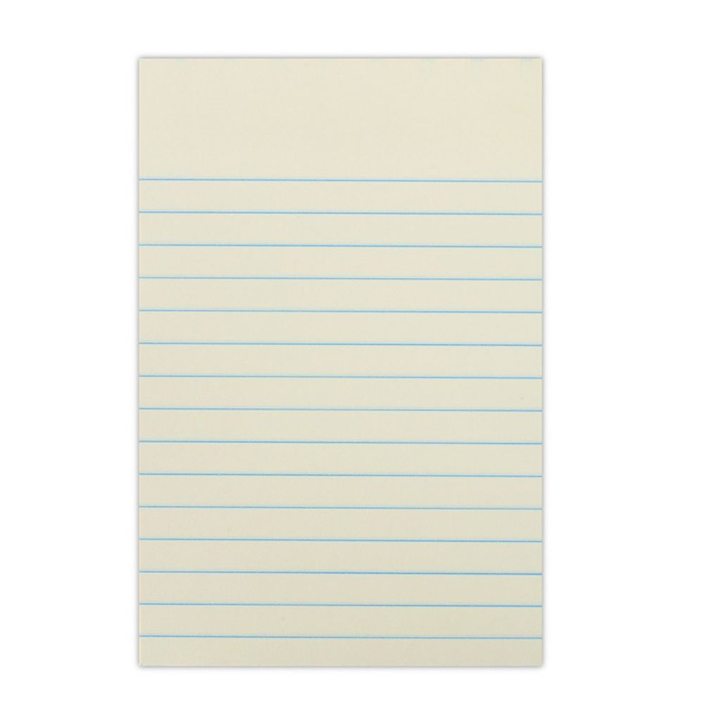 Notite Adezive Dictando DONAU, 101x150 mm, 50 File/ Set, 75 g/m², Culoare Galbena
