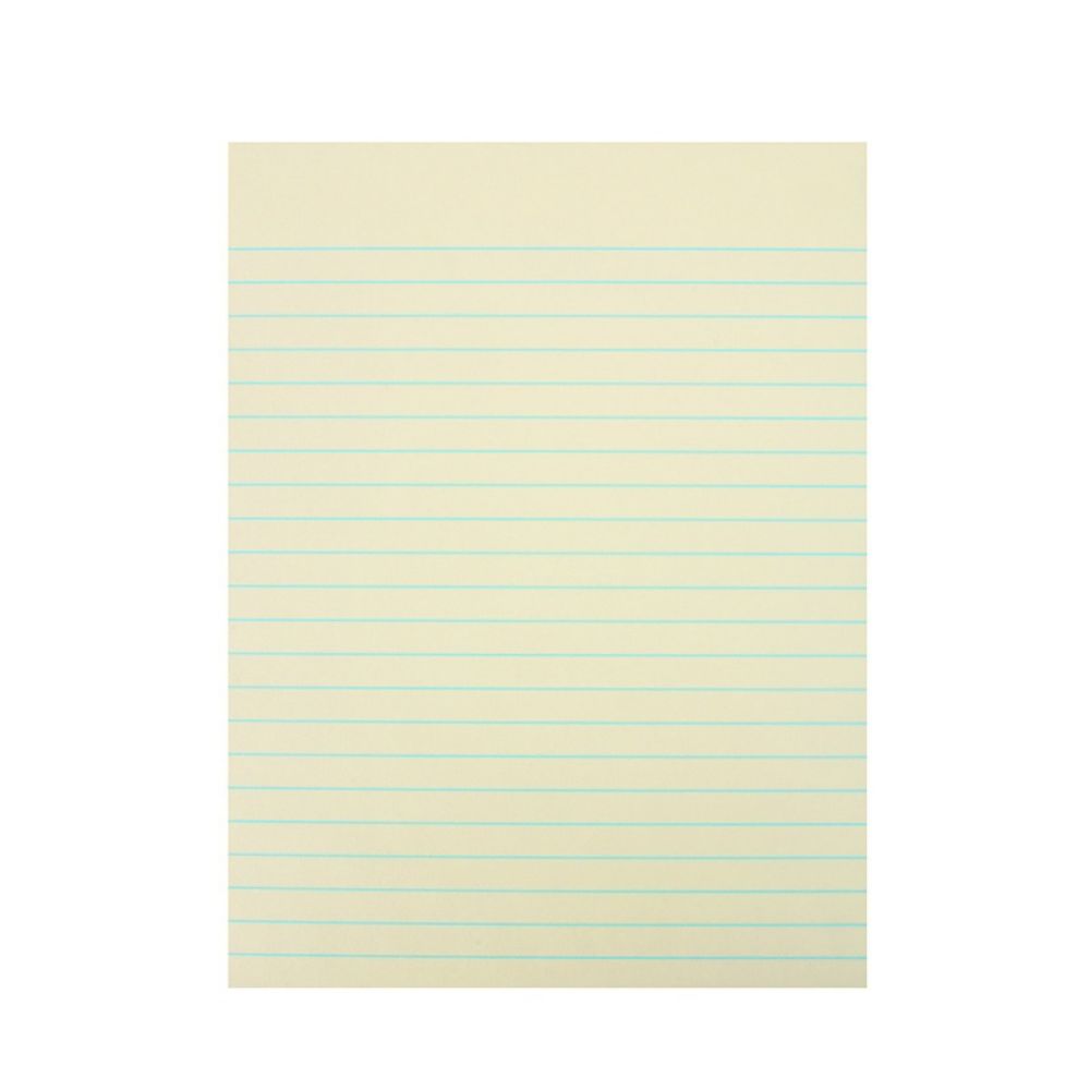 Notite Adezive Dictando DONAU, 150x230 mm, 50 File/ Set, 75 g/m², Culoare Galbena