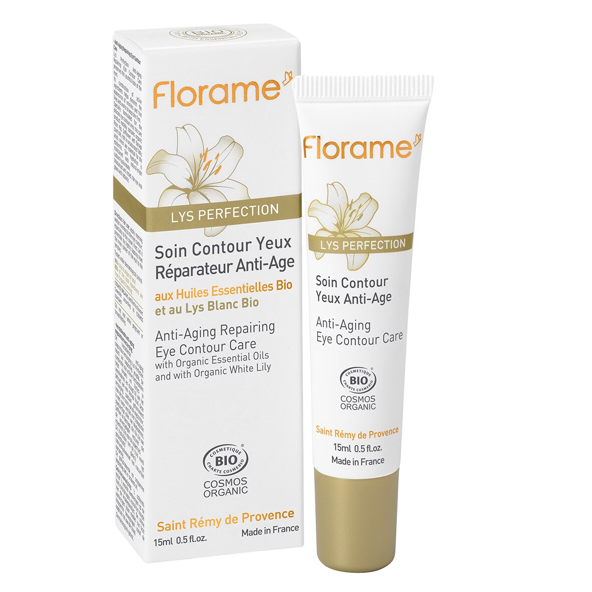 Crema contur ochi reparatoare Lys bio, Florame, 15ml