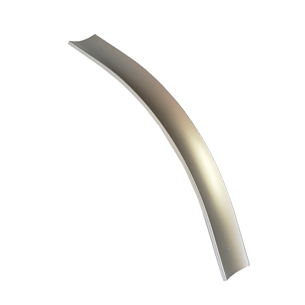 Set maner pentru mobila, arcuit, aluminiu, 160 mm, 50 buc