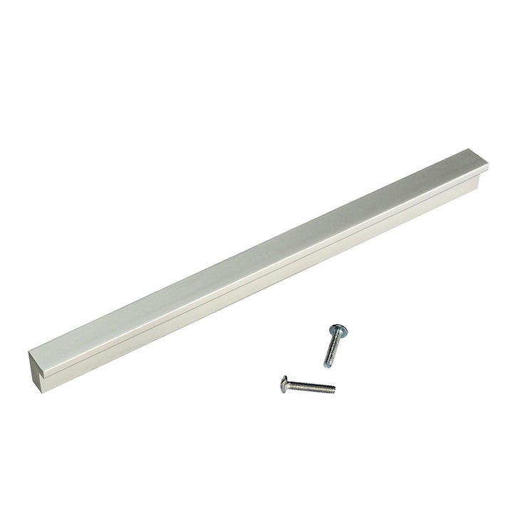 Set maner pentru mobila, aluminiu, "L" latura dreapta, 160 mm, 35 buc