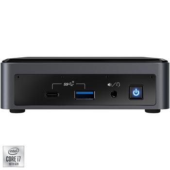 Mini PC Barebone Intel® NUC 10 Frost Canyon NUC10I7FNK2 cu procesor Intel® Core™ i7-10710U pana la 4.10 GHz, Comet Lake, fara RAM, fara stocare, Intel® UHD Graphics, No OS Mini PC Barebone Intel® NUC 10 Frost Canyon NUC10I7FNK2 cu procesor Intel® Core™ i7-10710U pana la 4.10 GHz, Comet Lake, fara RAM, fara stocare, Intel® UHD Graphics, No OS