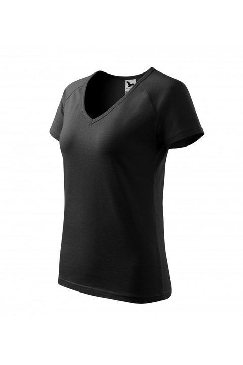 Tricou pentru dama, Negru, 128-01, Negru