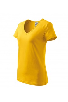 Tricou pentru dama, Galben, 128-04, Galben Tricou pentru dama, Galben, 128-04, Galben