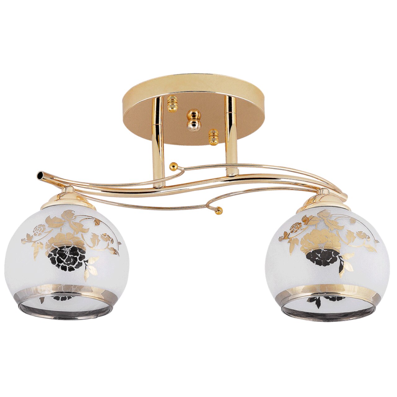 Lustra Interior Erste Vera 2x60W Max E27 EL0023795 Culoare Auriu