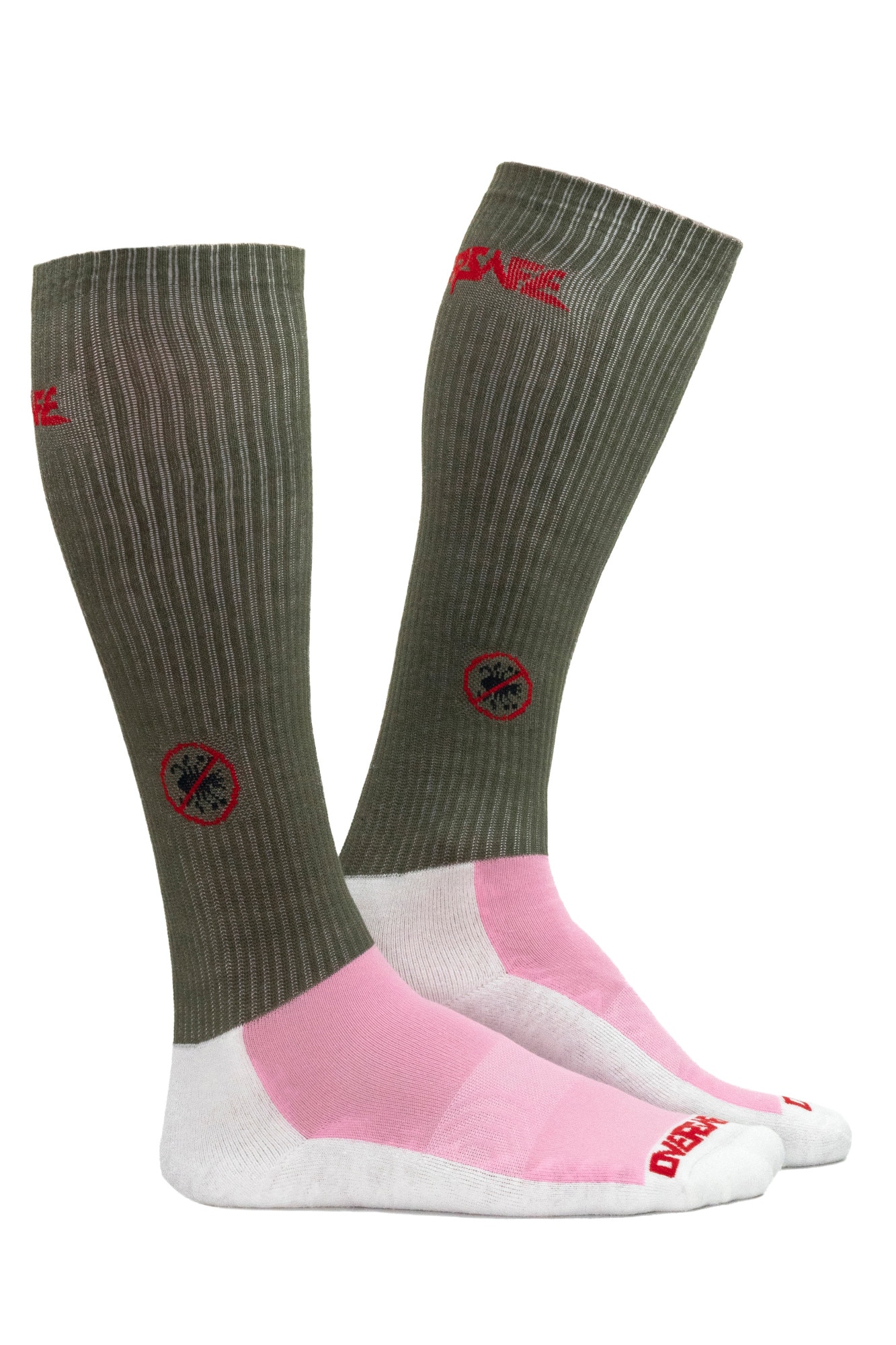 Sosete Oversafe Insect Protect 3/4, dama, Multicolor