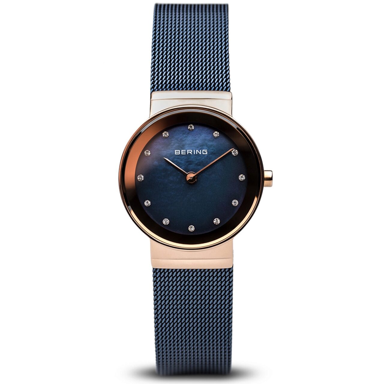 Ceas de dama Bering 10126-367, 25mm, 5ATM, Auriu