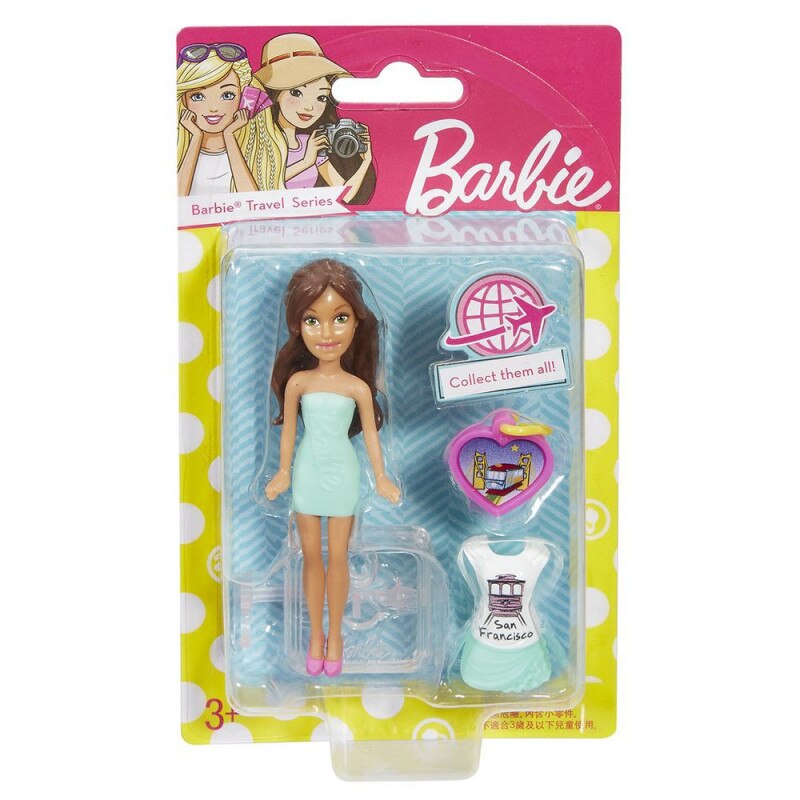 Figurina Barbie in jurul lumii - San Francisco, Mattel
