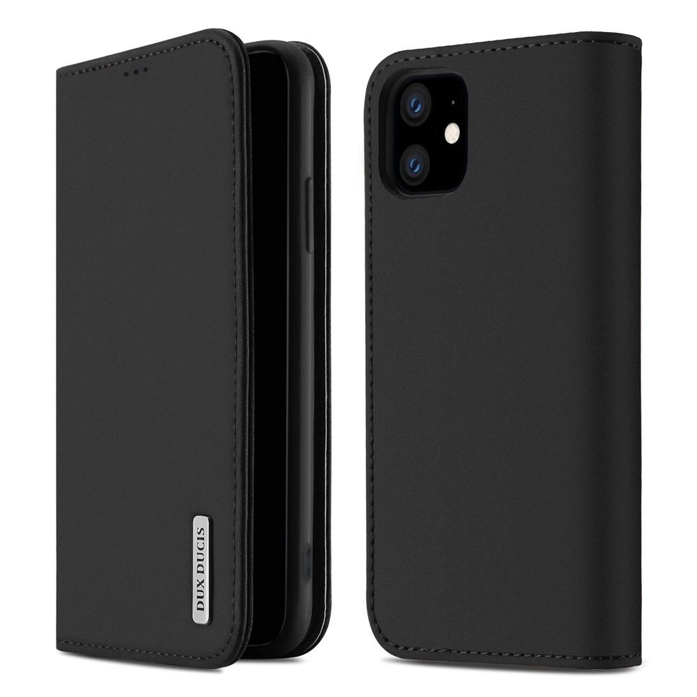 Husa Carte Dux Ducis Wish (Piele Naturala) pentru iPhone 11 (6.1