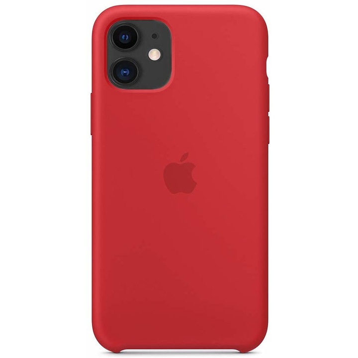 Husa de protectie Apple pentru iPhone 11 Silicon Red/Rosu