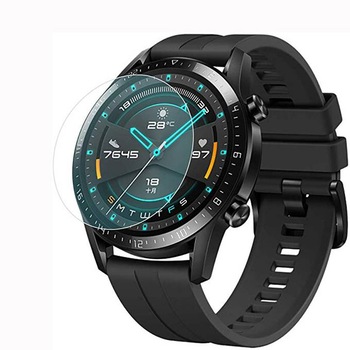 Folie protectie din sticla 9H pentru Huawei Watch GT 2 46mm ,Transparent Folie protectie din sticla 9H pentru Huawei Watch GT 2 46mm ,Transparent