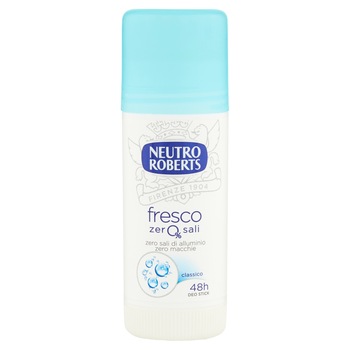 Deodorant Stick Neutro Roberts Unisex Fresco, 48h 40 ml Deodorant Stick Neutro Roberts Unisex Fresco, 48h 40 ml