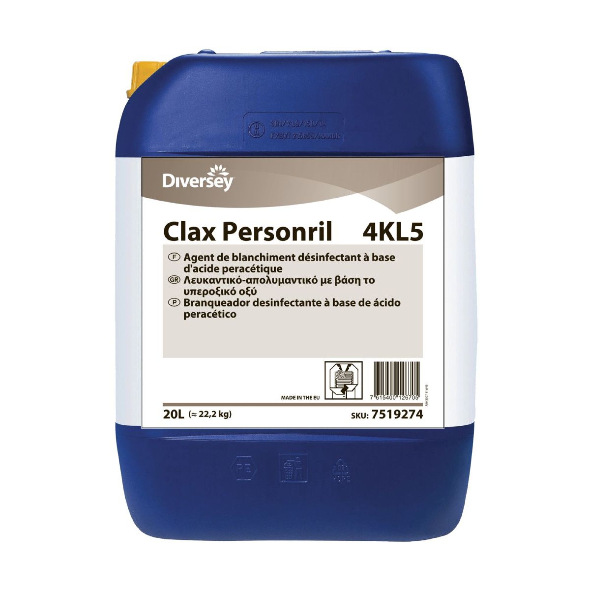 Inalbitor lichid de rufe pe baza de peracid pentru temperaturi moderate Clax Personril 20L