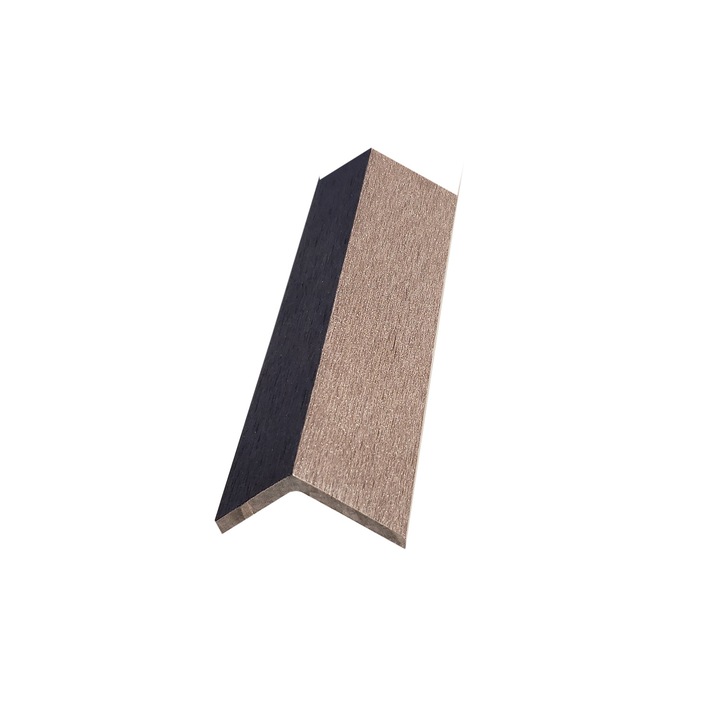 Margine Inchidere Lambriu WPC Chocolate-2900x55x55 mm
