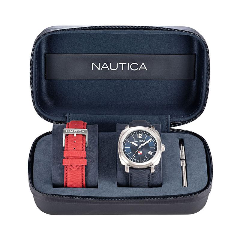 Ceas barbatesc Nautica NAPPGP901 Quartz Argintiu