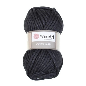 Fir tricotat, YarnArt, bumbac si poliester, Negru, 70 m Fir tricotat, YarnArt, bumbac si poliester, Negru, 70 m
