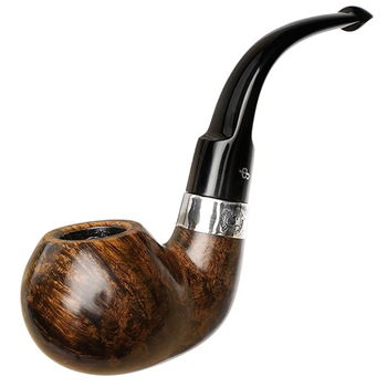Pipa Peterson, Sherlock Holmes Dark Smooth, Lestrade, P-Lip, 9mm Pipa Peterson, Sherlock Holmes Dark Smooth, Lestrade, P-Lip, 9mm