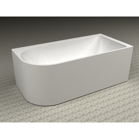 Cada de Baie Freestanding pe colt 1700 HUIDA Pozitionare Colt Stanga