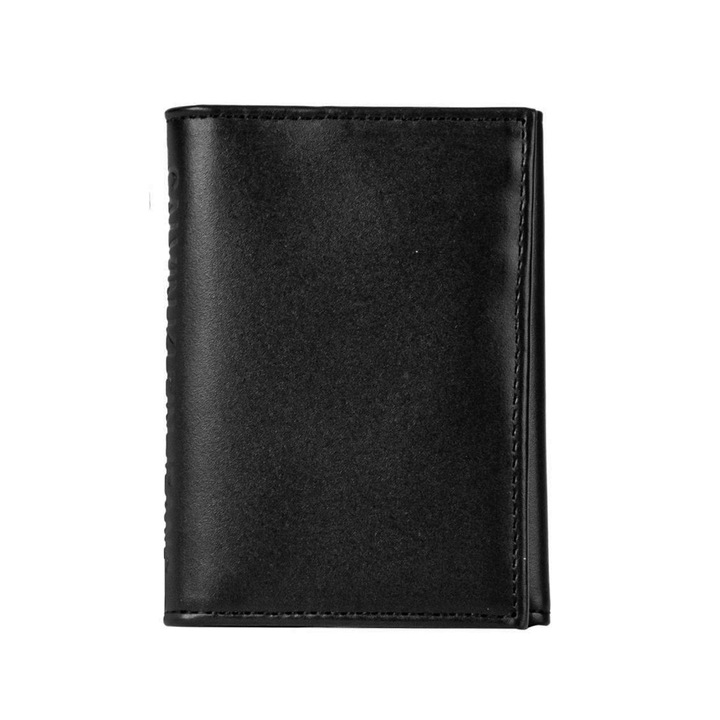 Калъф за карти Calvin Klein Jeans Logo, Черен