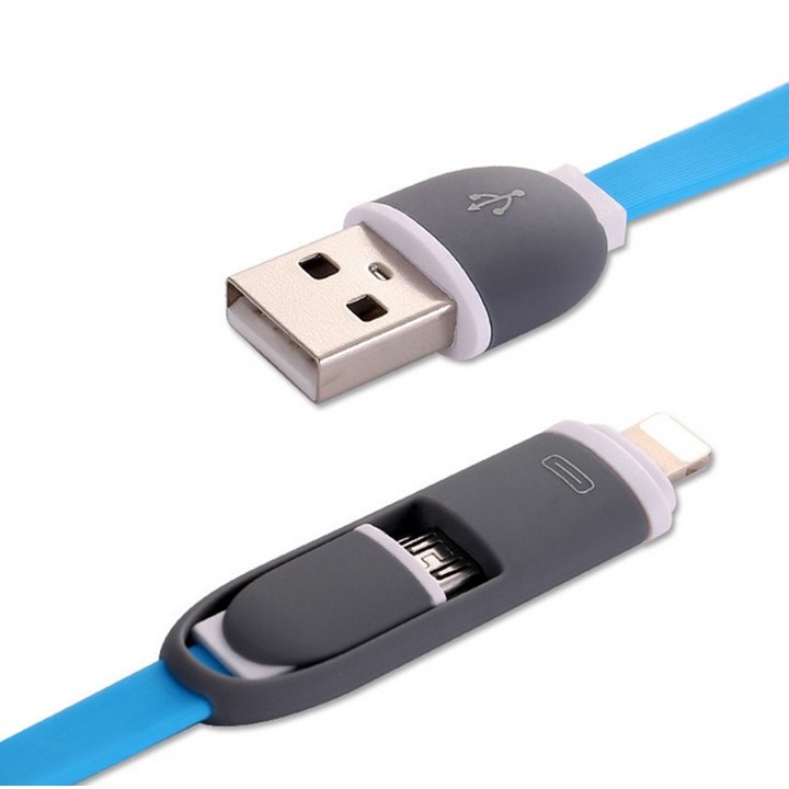 2in1 Kék Perfect Data Kábel