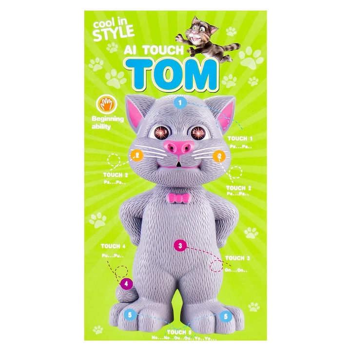 Beszélő Tom Kitty, Gray, VanesaMarket