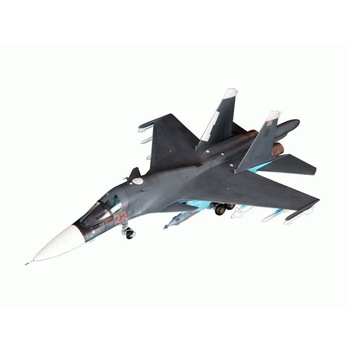 Macheta aeromodele Zvezda Russian Naval Fighter Suhoi SU-33  Macheta aeromodele Zvezda Russian Naval Fighter Suhoi SU-33