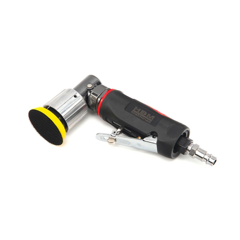 Mini slefuitor pneumatic cu excentric, HBM, 6 bari, 50mm, model 2