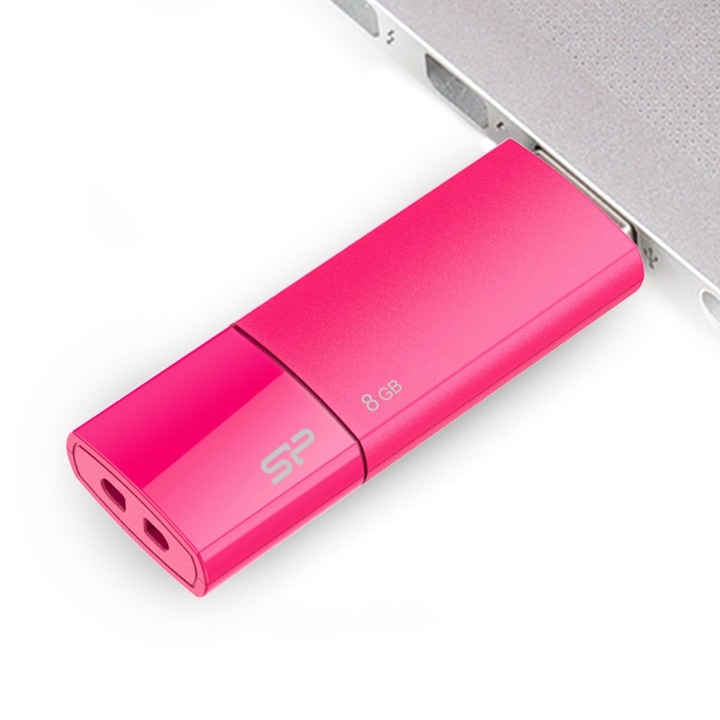 Silicon Power Ultima U05 8 GB USB2.0 rózsaszín pendrive