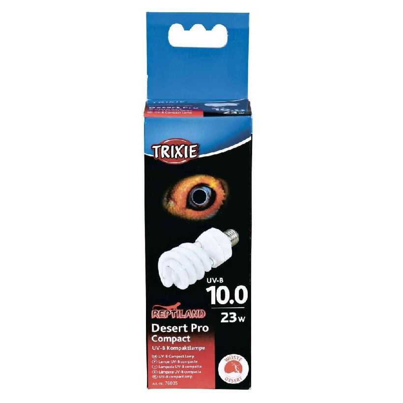 Lampa Trixie Desert Pro Compact 10.0 ø 60 × 152 mm 23 W Pentru Reptile 76035