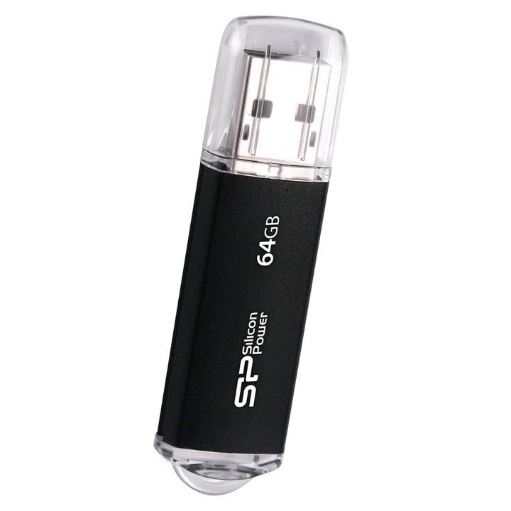 Silicon Power Ultima II-I 64 GB USB2.0 fekete pendrive