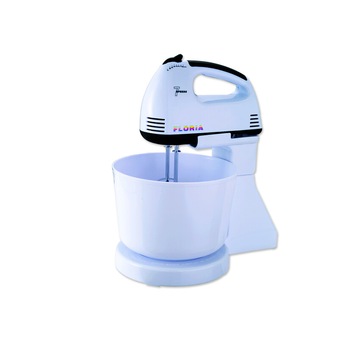 Mixer bol Floria, 7 viteze, Bol plastic 2.5Litri, Putere 150W Mixer bol Floria, 7 viteze, Bol plastic 2.5Litri, Putere 150W