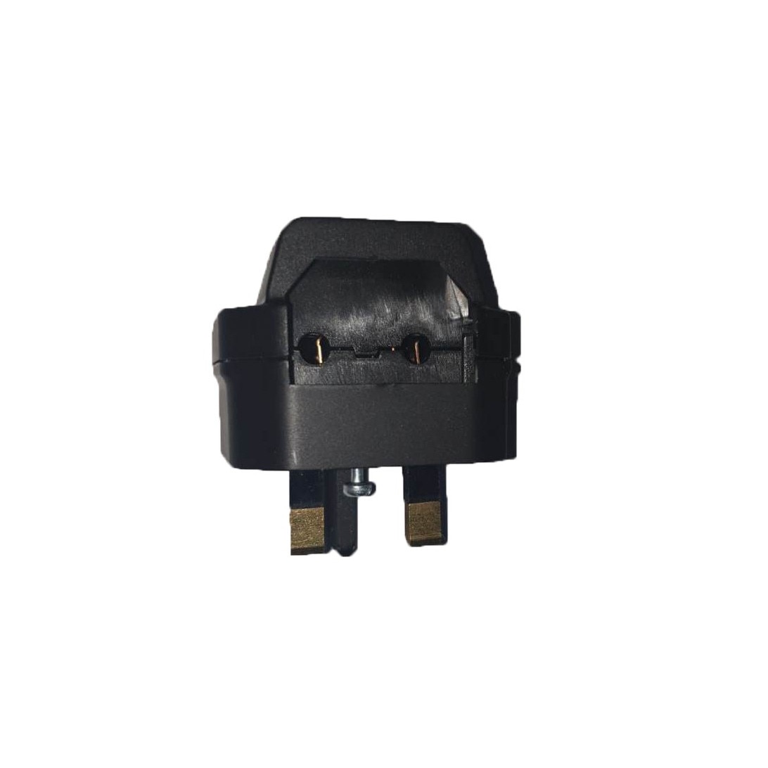 Adaptor priza EU - UK, siguranta 13A, Silverline