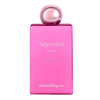 Gel de dus Salvatore Ferragamo, Signorina Ribelle, Femei, 200 ml Gel de dus Salvatore Ferragamo, Signorina Ribelle, Femei, 200 ml