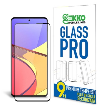 Folie sticla compatibila Samsung Galaxy A51 - Protectie ecran, Tempered Glass, 6D Tehnology - Gekko Mobile® Folie sticla compatibila Samsung Galaxy A51 - Protectie ecran, Tempered Glass, 6D Tehnology - Gekko Mobile®