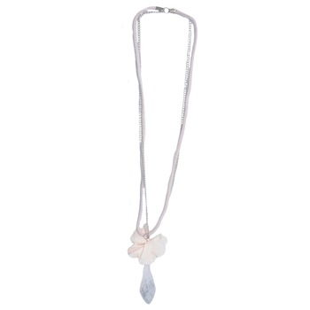 Colier rafinat ,medalion cu cristal,D&J Exclussive,roz pudra Colier rafinat ,medalion cu cristal,D&J Exclussive,roz pudra