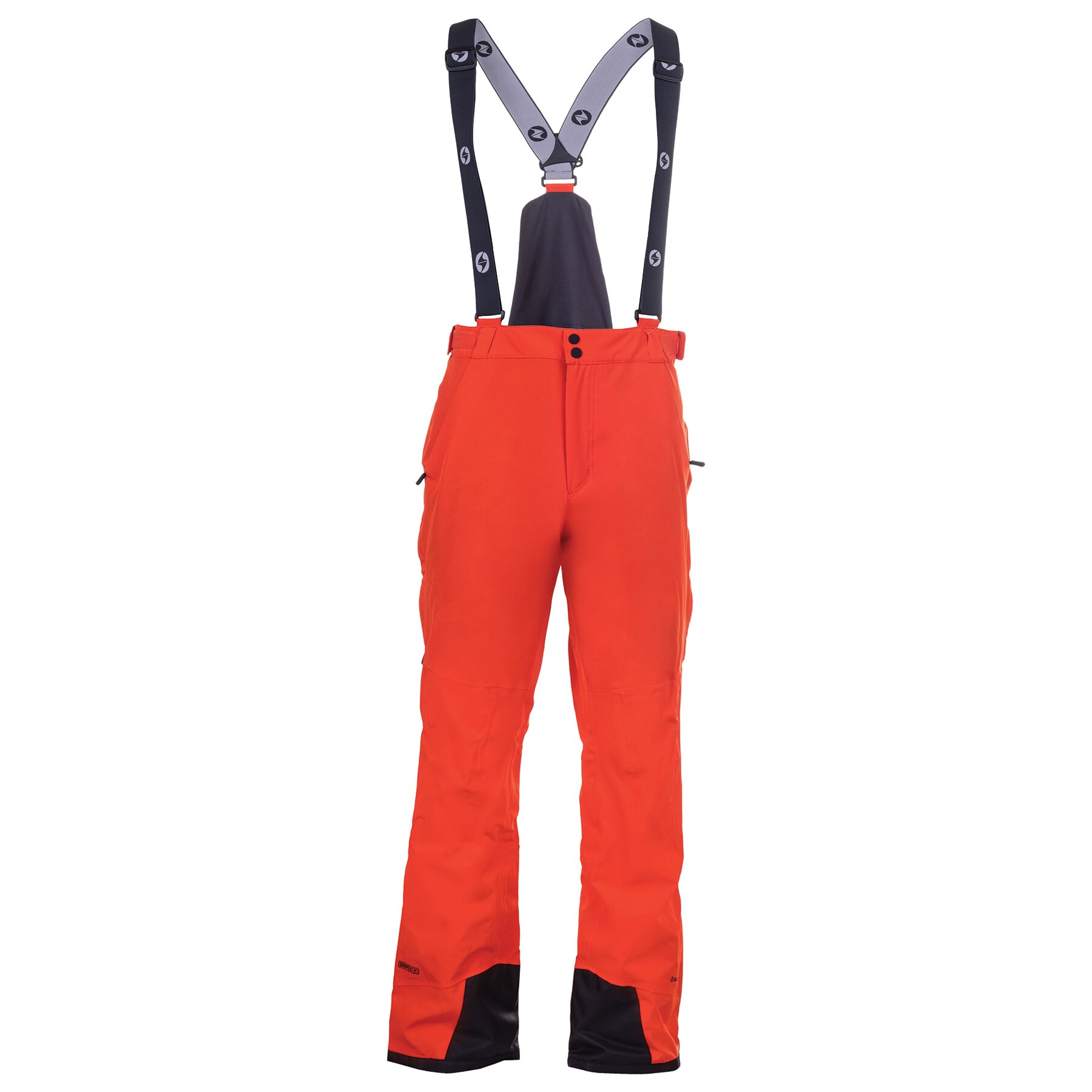 Pantaloni ski pentru Barbati Blizzard Ischgl, Orange, marime M