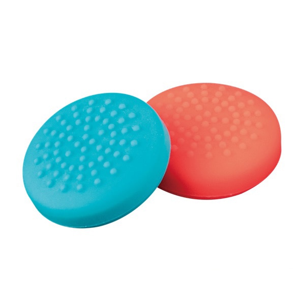 Set 4 Thumb Grip Venom VS4918 pentru controler Nintendo Switch, Rosu / Albastru