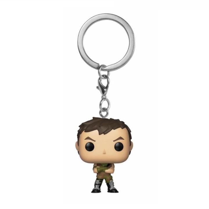 Breloc, Fortnite, Funko, POP!, Assault Trooper, 4 cm