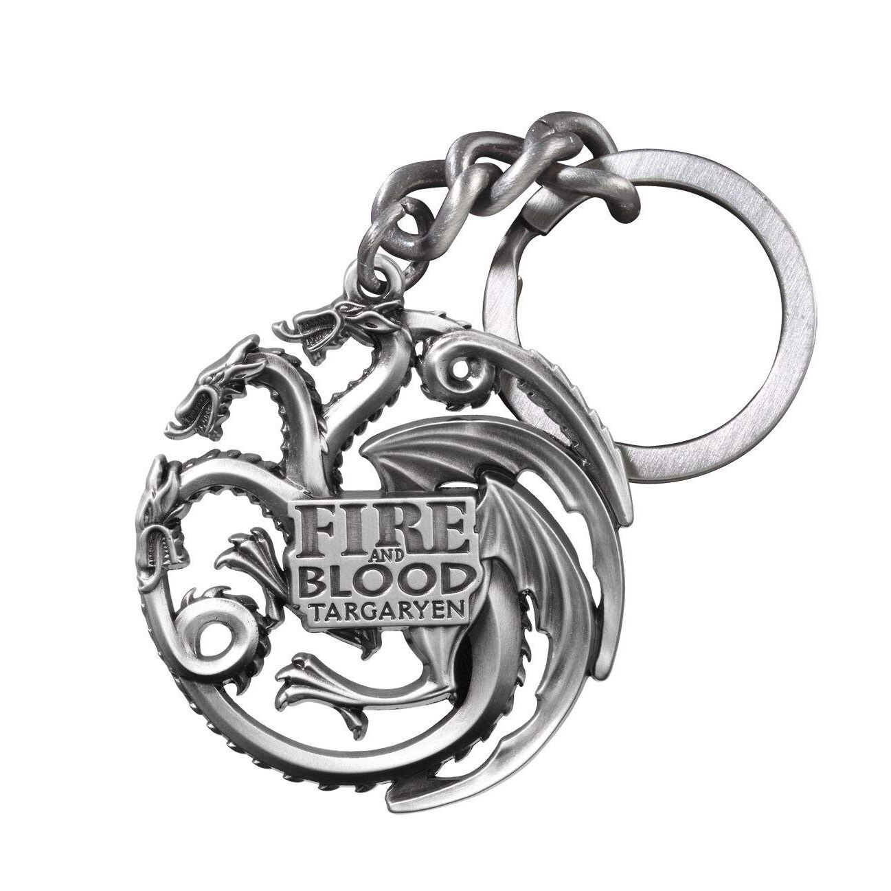 Breloc Game of Thrones Targaryen Gunmetal