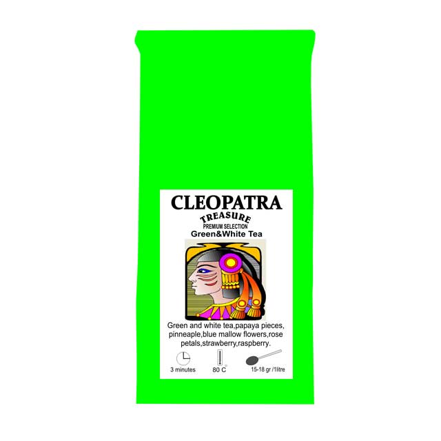 Ceai Verde Cleopatra ,infuzie,punga100g , Treasure