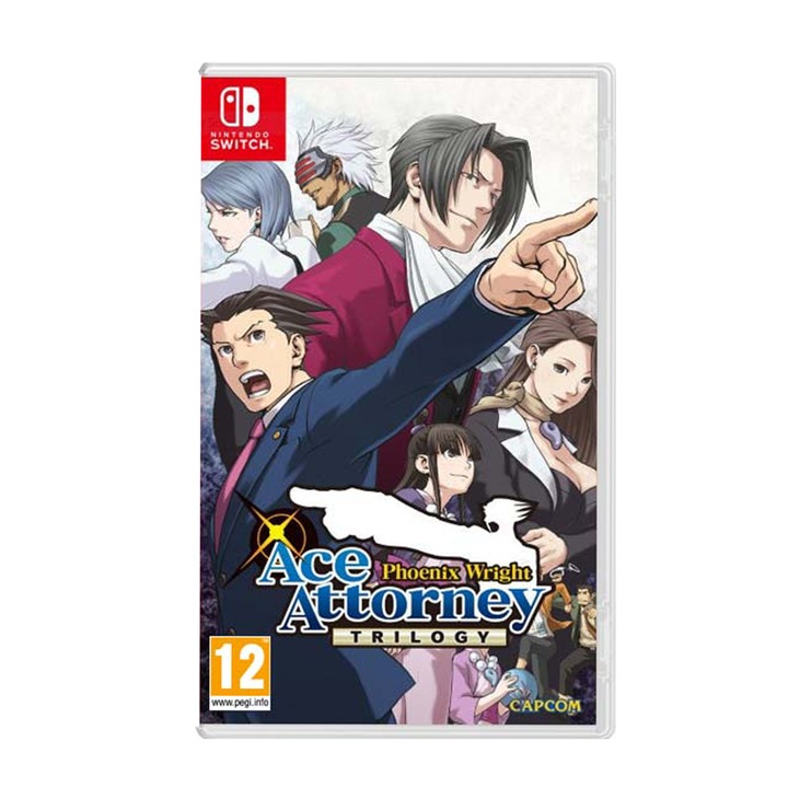 Phoenix Wright Ace Attorney 1, 2 & 3 Nintendo Switch Játékszoftver